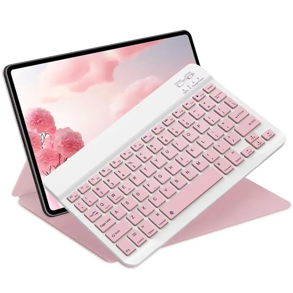 Slim Bluetooth Keyboard β 7"/10" | Wireless, Multi-Device, Rechargeable