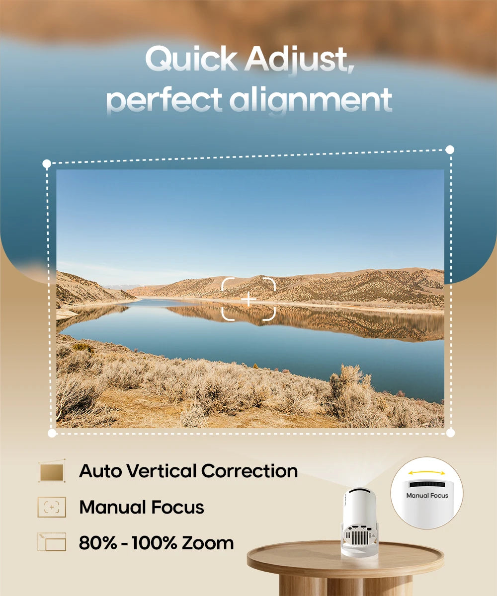 Magcubic HY300 Smart Projector | 4K Support, Android 11, Dual WiFi, Bluetooth