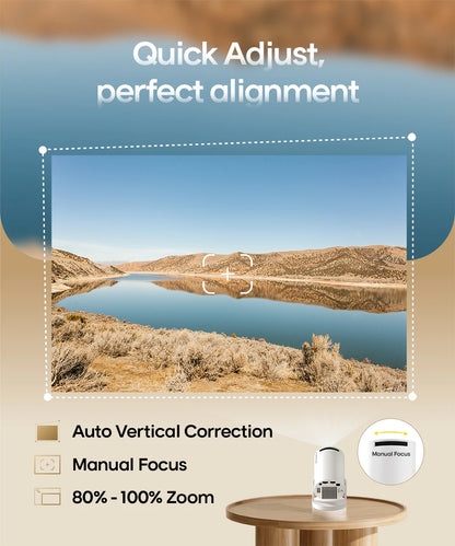 Magcubic HY300 Smart Projector | 4K Support, Android 11, Dual WiFi, Bluetooth